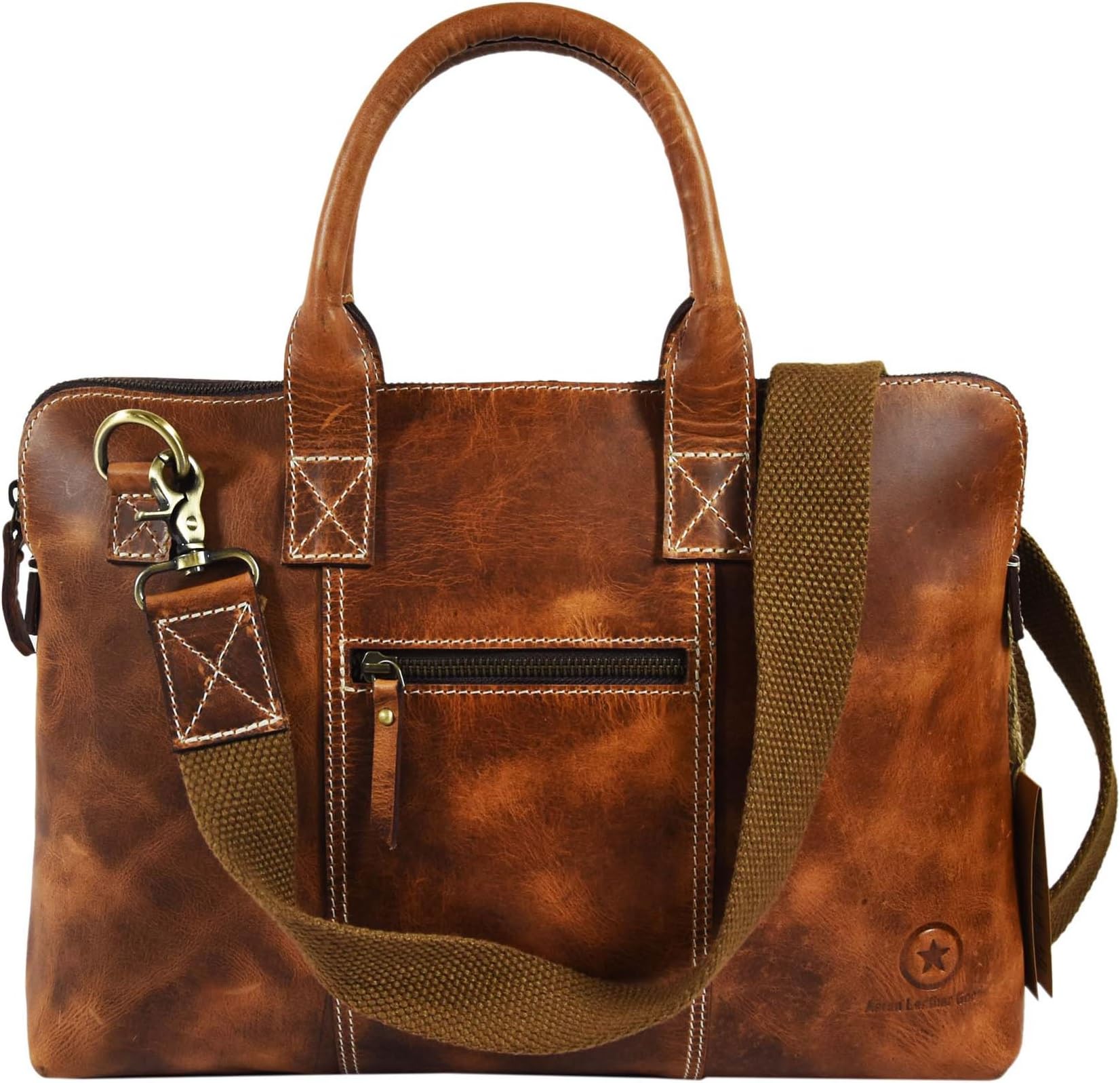 13.3 inch Laptop Sleeve case with Handle (Caramel)