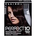 Clairol Nice‘n Easy Perfect 10 Permanent Hair Dye, 3 Darkest Brown Hair Color, 1 Count