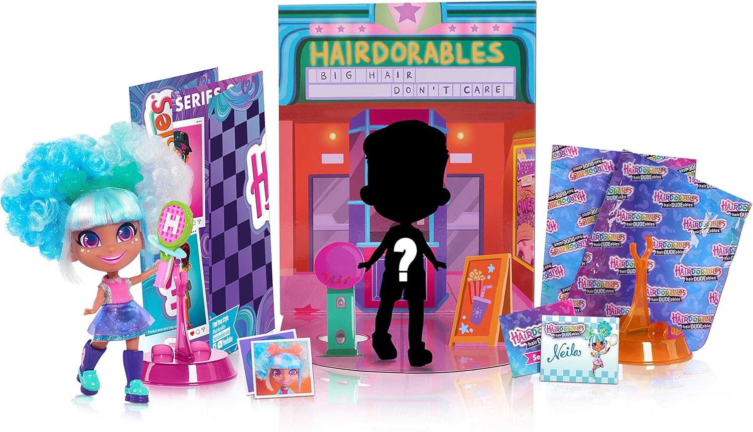 JP Hairdorables JPL23775 Flair Hairdorables HairDudeAbles BFF Pack Assortment-Series 2, Multicolour, Multicolor - Image 4