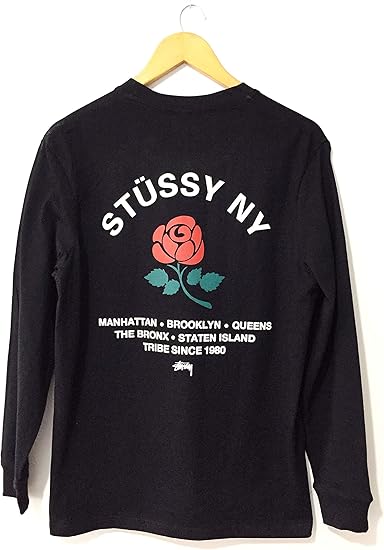Amazon ステューシー Stussy Brooklyn Rose Ss Tee 半袖 Tシャツ ロンt Long Sleeves 並行輸入品 Tシャツ カットソー 通販