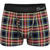 Shinesty Ball Hammock Mens Trunk Underwear with Pouch for Balls, Ultra Soft, Moisture-Wicking, Modal Underwear, 3-Inch Inseam