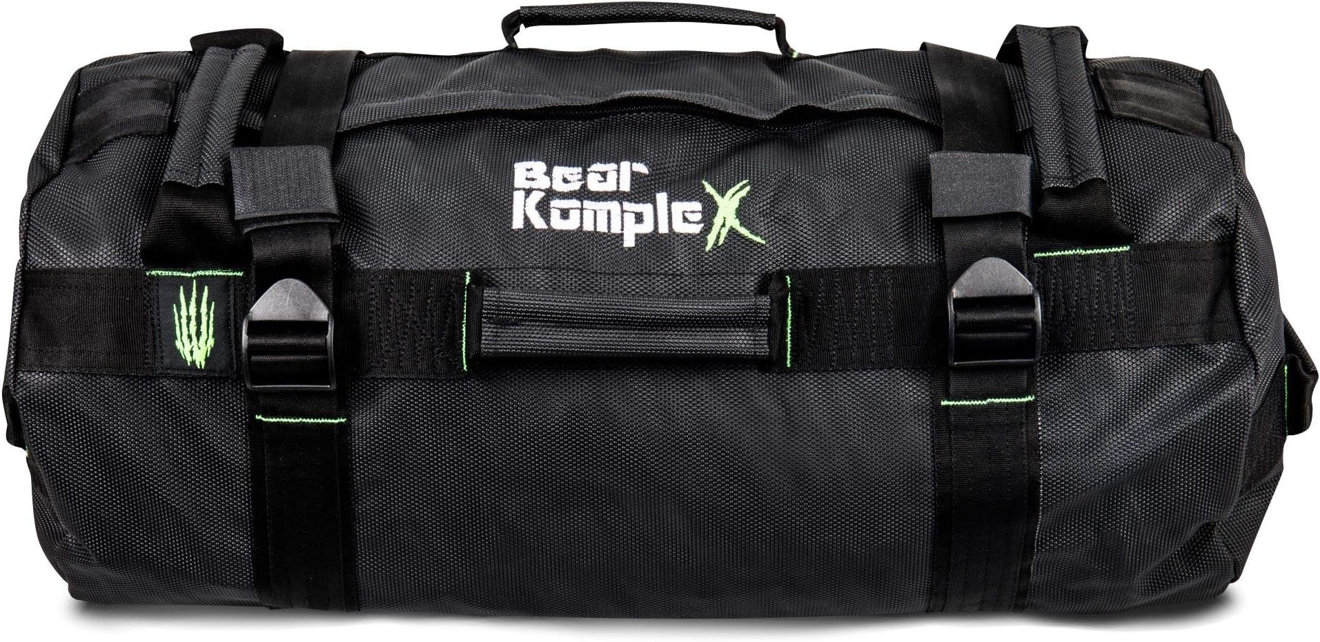 Bear KompleX SandBag, Heavy Duty Weighted Workout Bag for Training, Crossfit, Home Gym Equipment, Durable Kevlar Military Grade Weight Bag,10 Ergonomic Handles, Removable and Fillable Empty Inner Bags