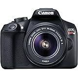 Canon EOS Rebel T6 Digital SLR Camera Kit with EF-S 18-55mm f/3.5-5.6 IS II Lens (Black)