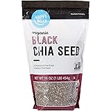 Happy Belly Organic Black Chia Seeds 1 lb