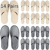 SENJUNSAFE Guest Slippers Disposable For Guests Washable Reusable Which Can Be Used As Women Men House Indoor Bathroom Bedroom Hotel