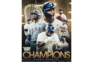 SPORTSPHOTOSUSA 2023 Texas Rangers World Series Champions 8x10 Composite Photo #2