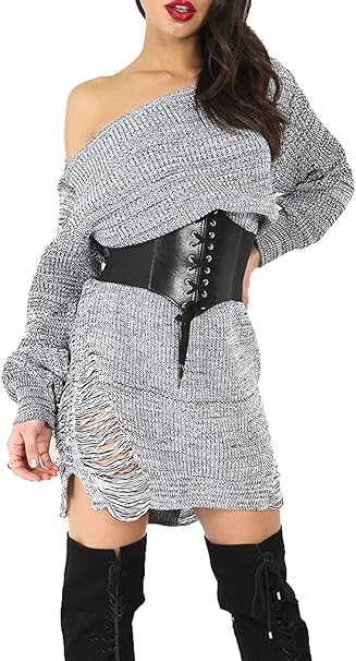 off the shoulder jumper dress plus size