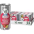 V8 +Energy Diet Strawberry Lemonade Juice Energy Drink, 8 fl oz Can (24 Pack)