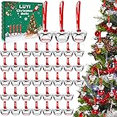40 Sets Christmas Bells Ornaments, Christmas Believe Bells Bulk Polar Express Decorations Xmas Party Gifts Favors Silver Sleigh Jingle Bells for Christmas Tree Home Decoration(1.6 Inch)