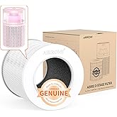 AIRROMI A2002 HEPA Air Purifier Replacement Filter, 3-In-1 Original Filter, Remove 99.97% of 0.3 Micron Particle 1 Pack White Activated Carbon
