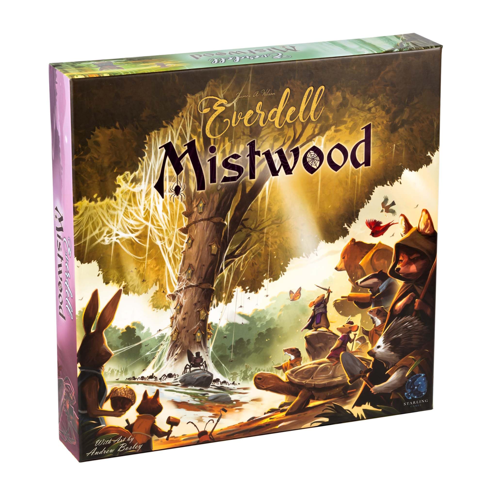 Starling Games | Everdell: Mistwood Expansion | Board Game | Ages 10+ | 1-4 Players | 40-100 Minutes Playing Time