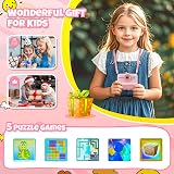 HiMont Kids Camera Instant Print 1080P 32GB 3 Rolls Paper Pink view 6