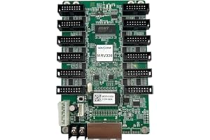 AZARPIXEL NovaStar MRV336 LED Receiving Card | HUB75E Connectors for LED Display Screen Systems | 256×256@60Hz Resolution, Pixel-Level Brightness & Chroma Calibration | Indoor Outdoor LED Video Wall Controller