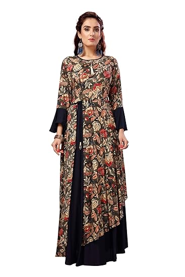 Women's Rayon A-Line Kurta