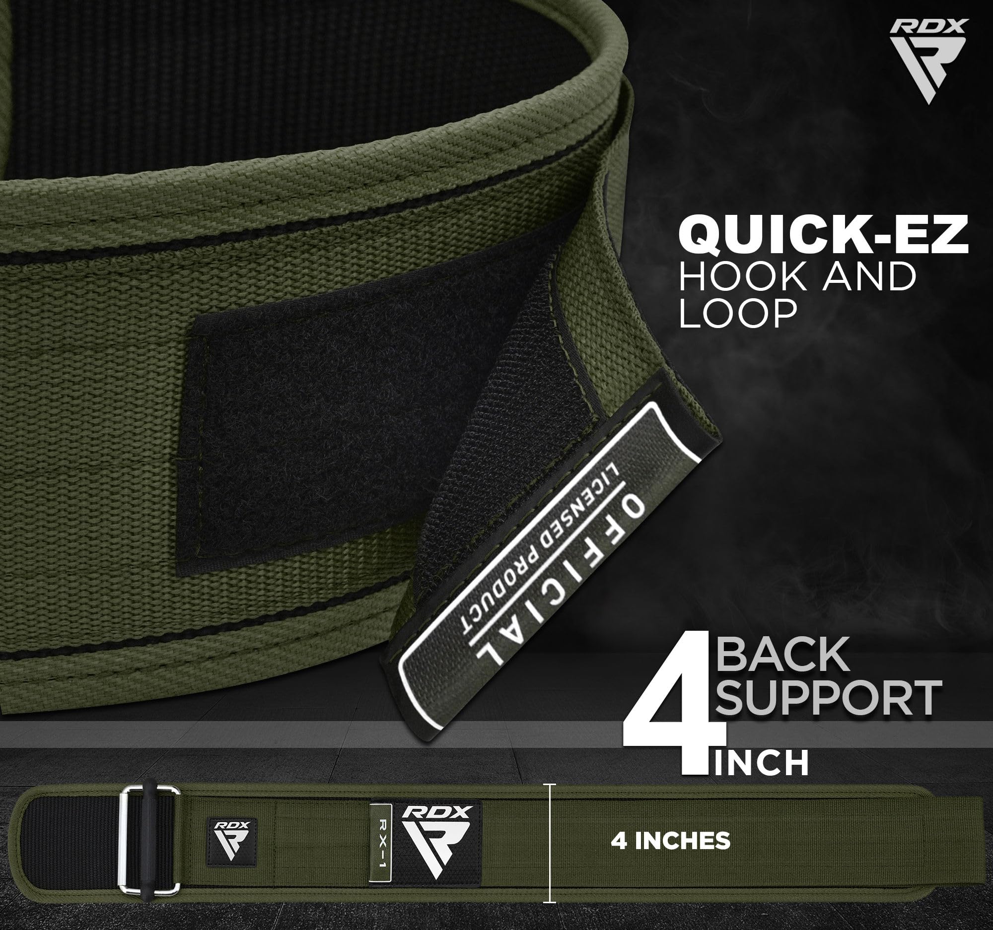 RDX Weight Lifting Belt - AUTO LOCK 4” Premium Adjustable Gym for...