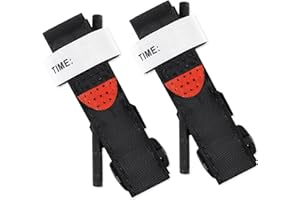 Ready First Aid Tourniquet Windlass - Life Saving Cat Tourniquets, Turniquite, Turnstile - Tourniquet Kit for Deep Cuts, Arte