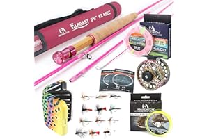 Maxcatch Elegant Hot Pink Fly Rod for Ladies