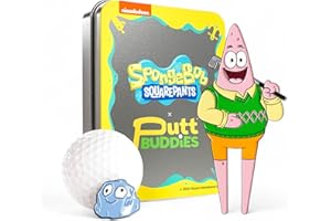 PuttBuddies Collectable Divot Tool w/Attachable Ball Marker Gift Set | Spongebob Golf Collection