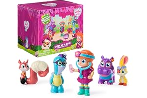 Vida the Vet, Check Up & Care Friendship Pack with 5 Action Figures, Stethoscope, Headlamp, & Sticker Sheets, Kids Toys for Girls & Boys Ages 3 and up