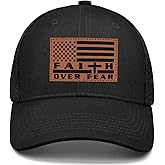 Faith Over Fear Hat American Flag Baseball Cap
