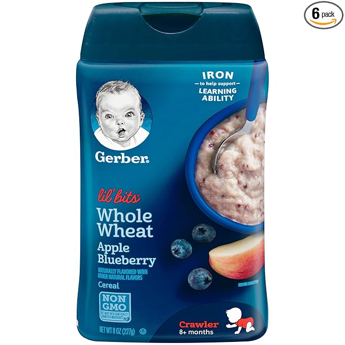 gerber whole wheat baby cereal