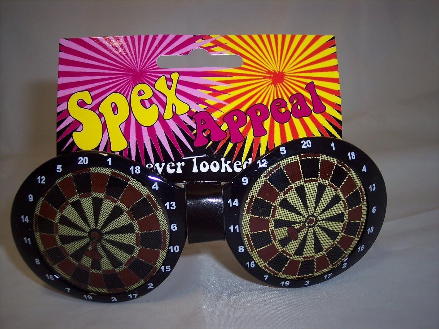 Dartboard Novelty Glasses Spex Appeal Amazon.co.uk Kitchen & Home