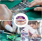 sourcing map Solder Wick Braid No-Clean 3.5mm x 3m Desoldering Copper for view 5
