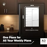 Smart Panda A3 Magnetic Whiteboard Fridge Calendar Meal Planner view 2
