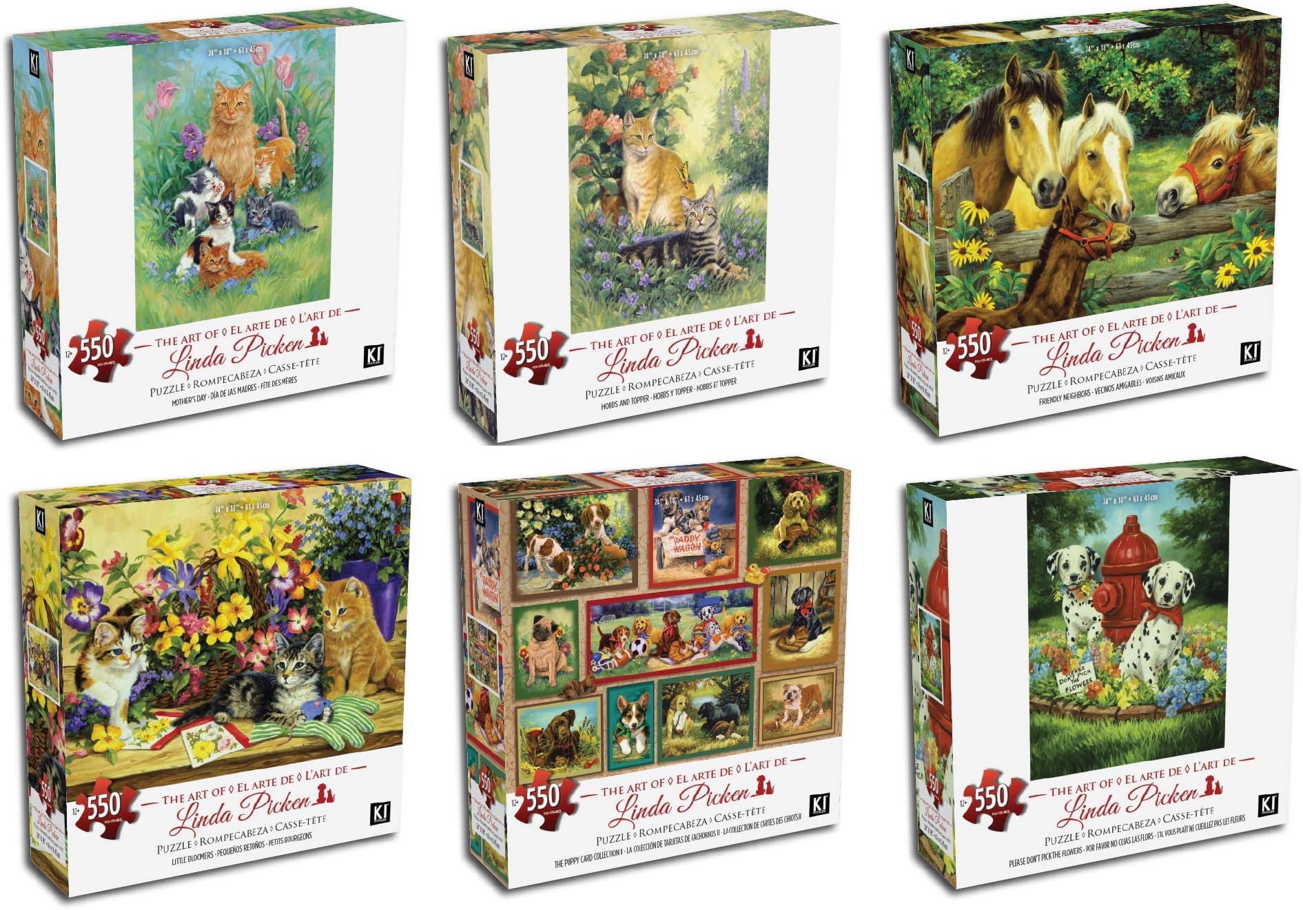 Linda Picken Box of Chocolates 550 Piece Jigsaw Puzzle