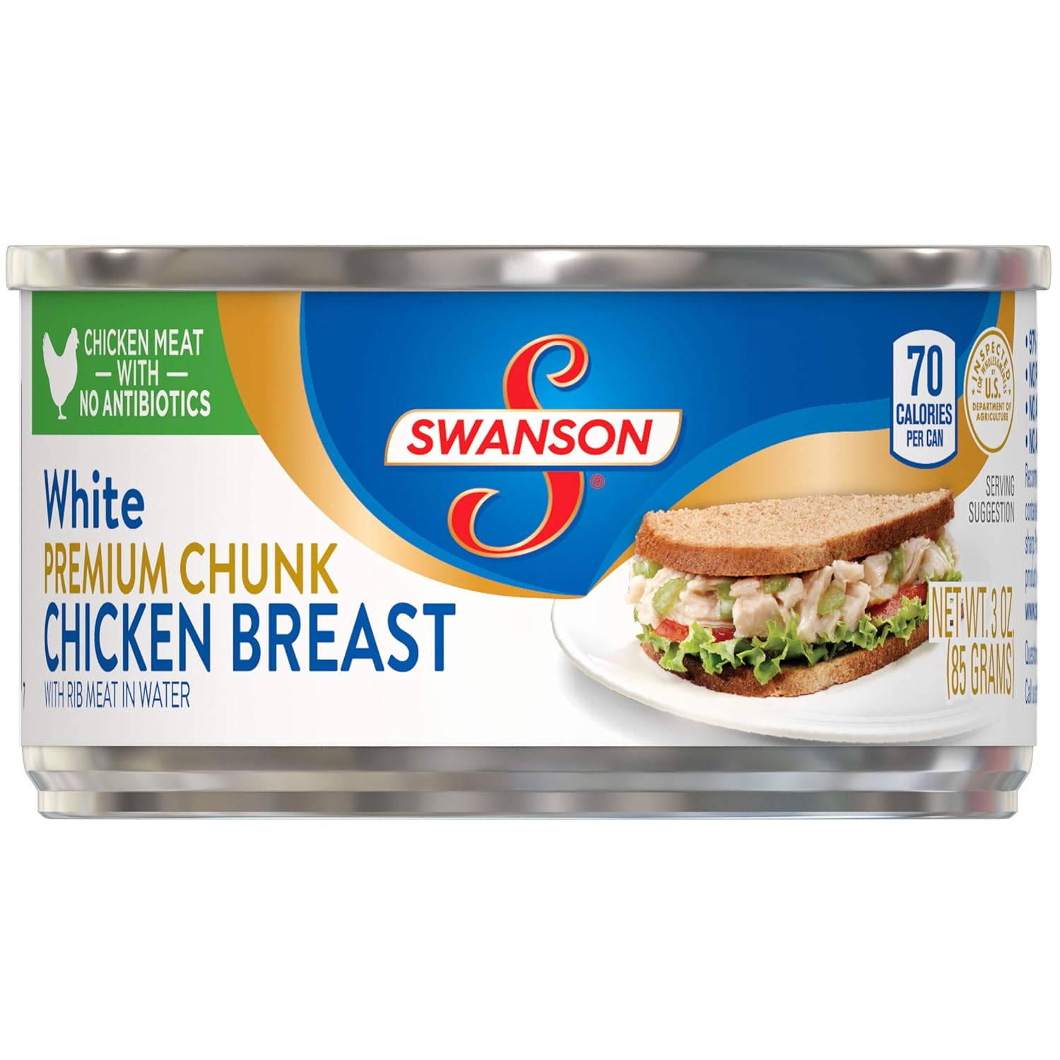 Swanson Premium White Chunk Chicken Breast, 3 Oz Grocery & Gourmet Food
