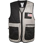 Mooselander Shooting Vest, Range and Skeet Shooting Vest with Right Hand Shoulder Pad