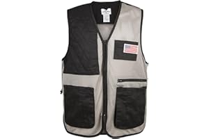 Mooselander Shooting Vest, Range and Skeet Shooting Vest with Right Hand Shoulder Pad