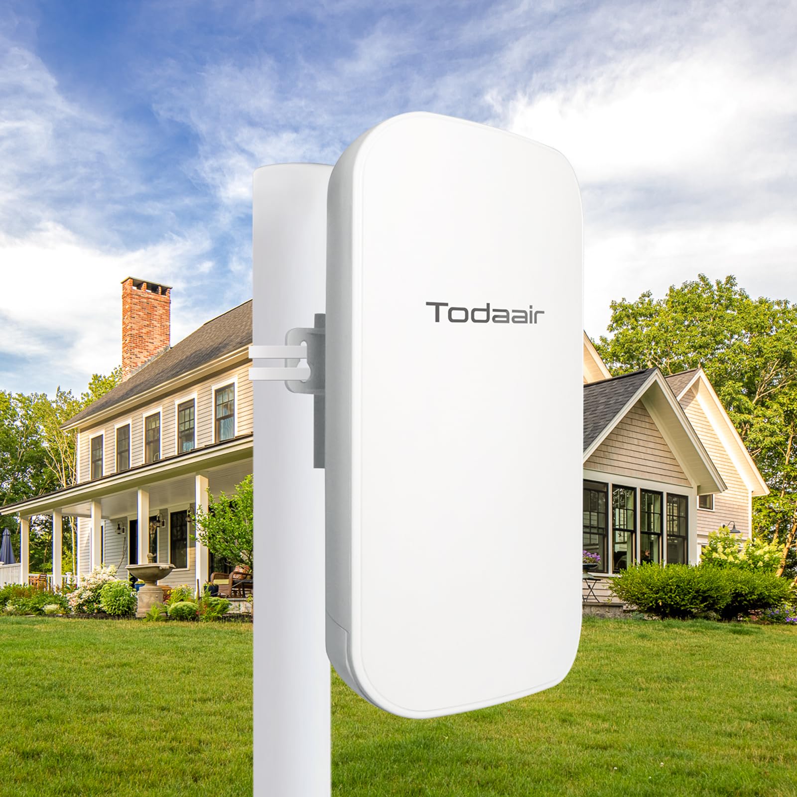 Photo 1 of TODAAIR 2025 Outdoor WiFi Extender?IP65 Weatherproof?WiFi Booster and Signal Amplifier?Outdoor WiFi Extender for Farm?Courtyard?Factory?Campsite