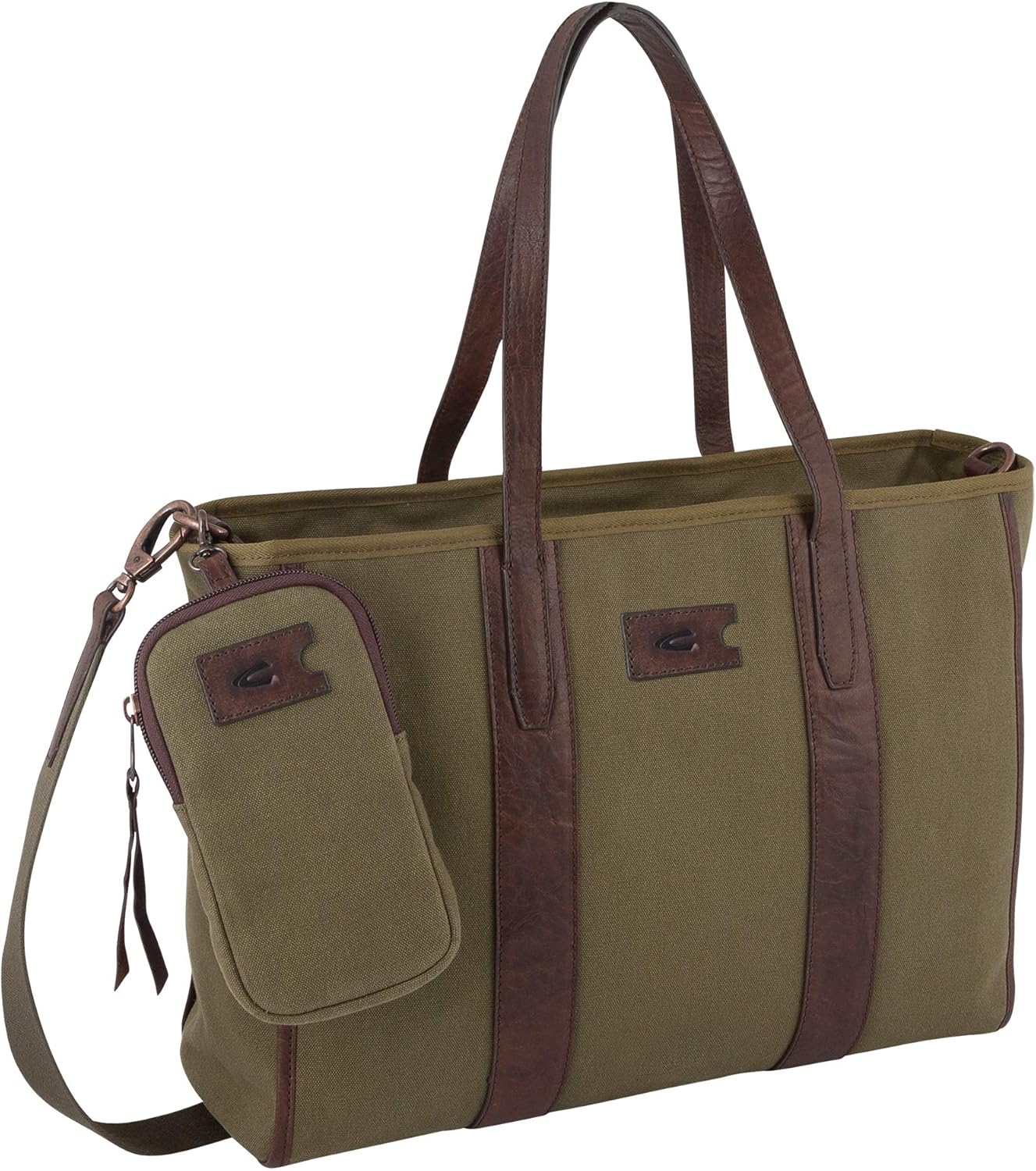 Camel Active Bags Women's Amber Shopper, M, Green, 343 901 35, Khaki, M Amazon.co.uk Shoes & Bags