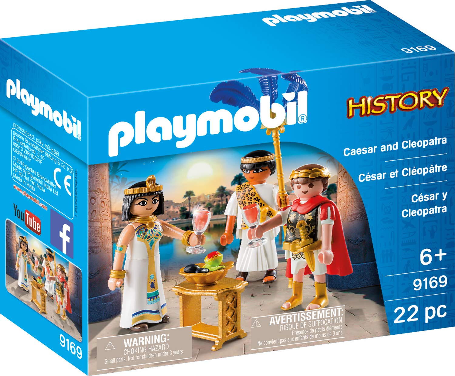 playmobil cesar y cleopatra