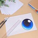 DIVINA VITAE 10x White Fursuit Eye Mesh 30x20cm Plastic PVC 0.5mm Therian view 7
