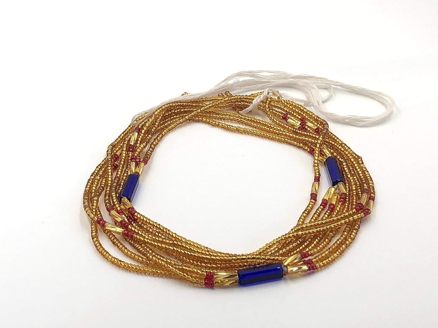 real gold waist beads