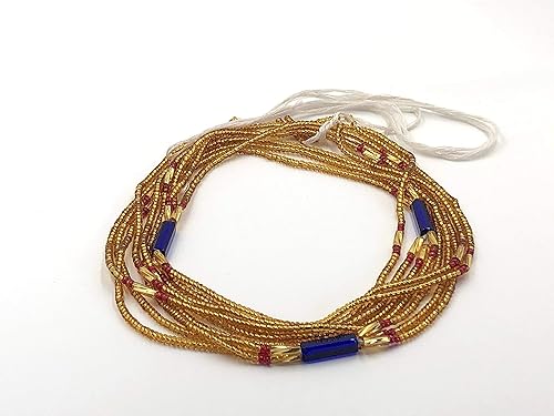 how to tie african waist beads