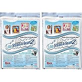 Warm Company Steam-A-Seam Lite 2 Double Stick Fusible Web 9"X12" Sheets 5/Pkg (2 Pack)