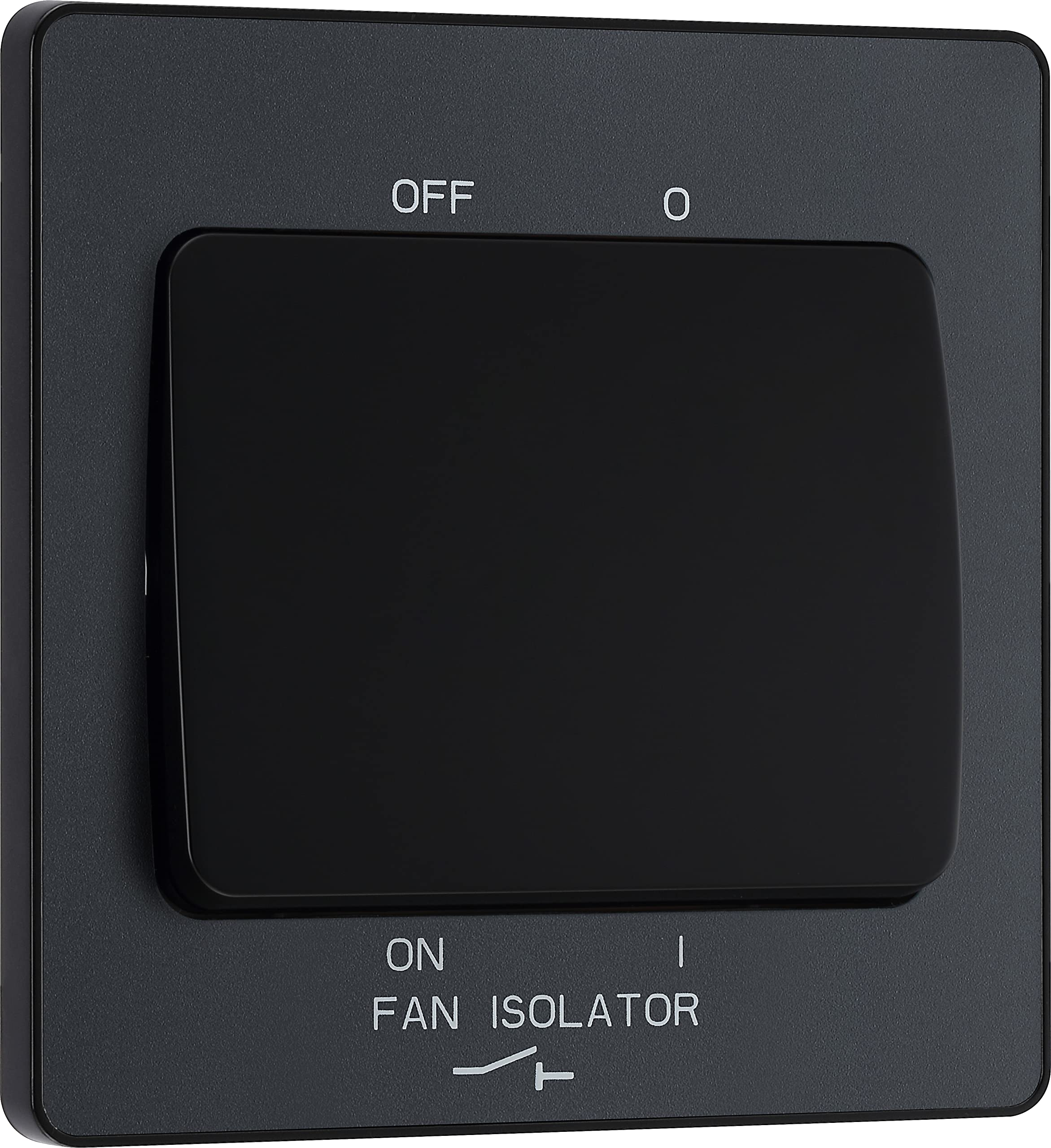 BG Electrical Evolve Fan Isolator Switch, Triple Pole — image 1