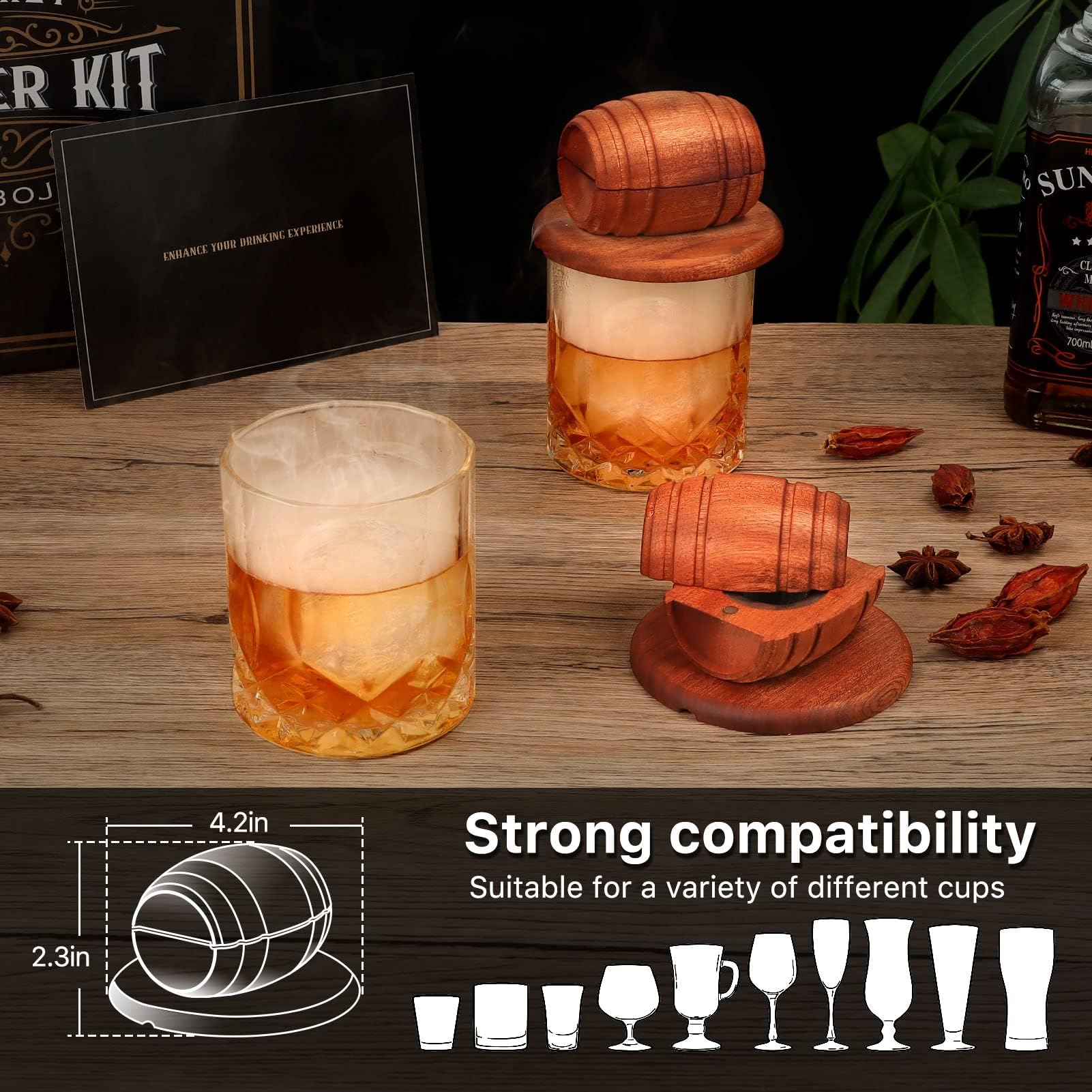 Whiskey Smoker Kit
