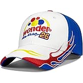 VIYRDOK Talladega Nights Ricky Bobby Hat for Men Women Adult,Halloween Costume Wonder Bread Car Cap