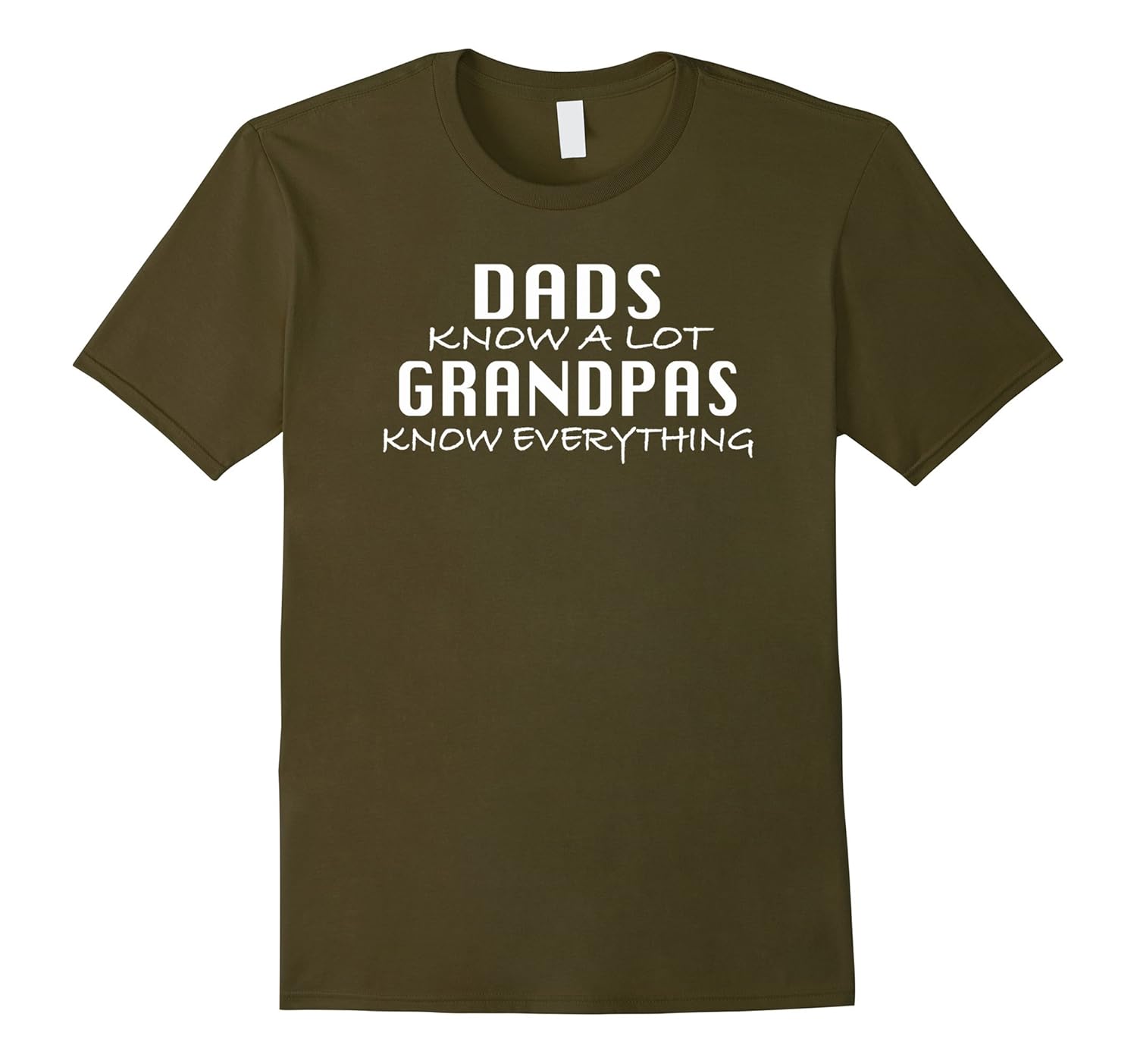 Dads Know A Lot But Grandpas Know Everything Tshirts-anz