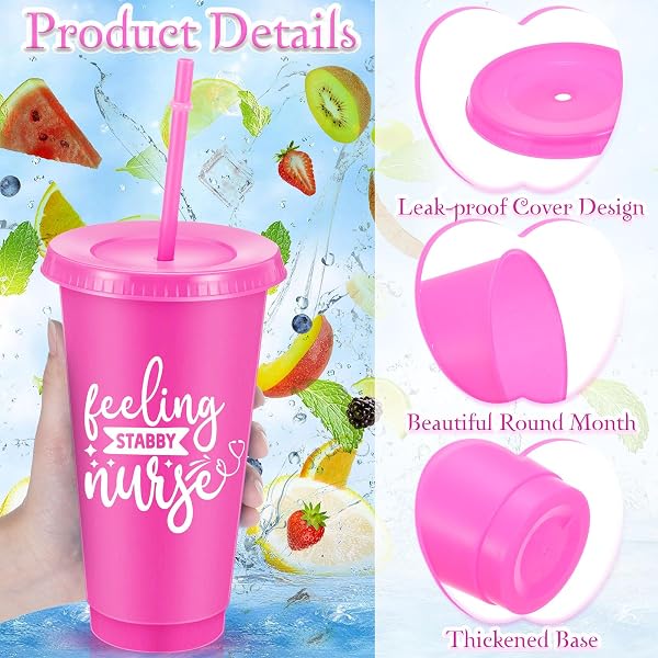 TEENYYOU 90 PCS CNA WEEK GIFTS BULK 2026-24OZ REUSABLE NURSING ASSISTANT APPRECIATION TUMBLERS WITH LIDS & STRAWS, CANVAS MAKEUP BAGS, KEYCHAINS, NURSES GIFTS FOR GRADUATION HOSPITAL STAFF(ELEGANT)