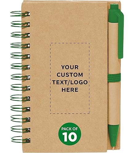 Amazon.com : Custom Spiral Notebook - Upload Your Own Photo/Logo