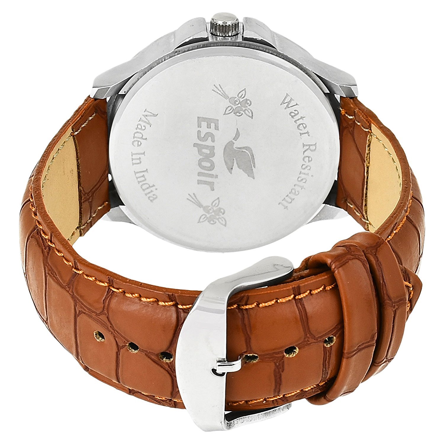 espoir analogue black dial men's watch- hero0507