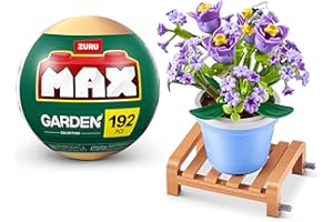 MAX BUILD MORE MAX Premium Garden Building Bricks Collection (Gypsophila Paniculata) by ZURU, Building Bricks for Teens, Adults and Collectors. Build, Collect and Display Your Ultimate Collection of Garden!