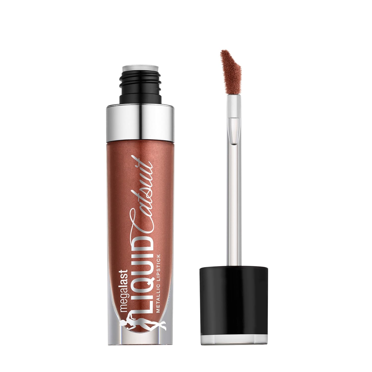 wet n wild Megalast Liquid Catsuit Metallic Lipstick, Ride on my Copper, 0.21 Ounce
