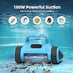 Pool Vacuum for Inground Pools: HISION Cordless