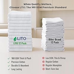LITO LINEN AND TOWEL Flour Sack Towels